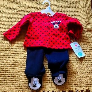 Mickey 2pc set 3-6 M